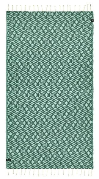 "Pulse" Badelaken -Grønn