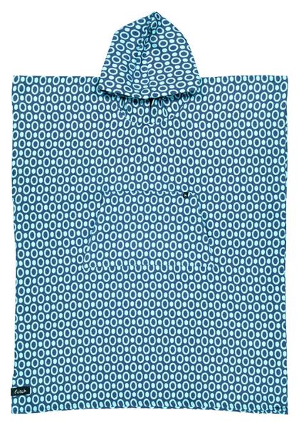 "Pulse" Strandponcho - Blå