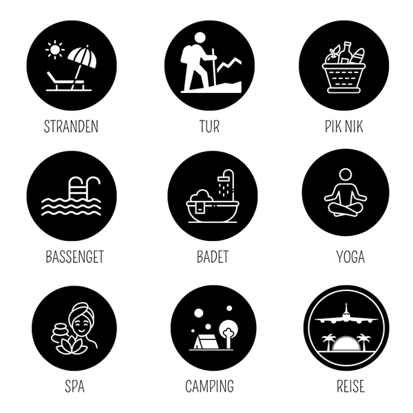 "KRAGER&Oslash;" Badeh&aring;ndkle 